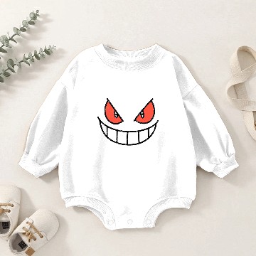 Discover Gengar Funny Cool Baby Romper Sweatshirts
