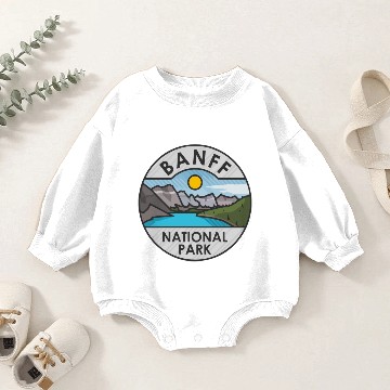 Discover Banff National Park Baby Romper Sweatshirts