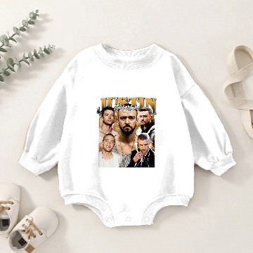 Discover Justin Timberlake Unisex Softstyle Baby Romper Sweatshirts