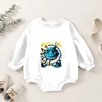 Discover NEW-  BLINK - 182- BLACK - BAND 3D Baby Romper Sweatshirts