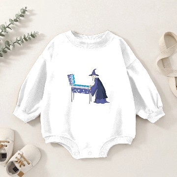 Discover Pinball Wizard Baby Romper Sweatshirts