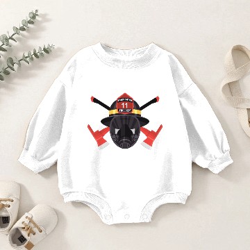 Discover firefighter helmet Baby Romper Sweatshirts