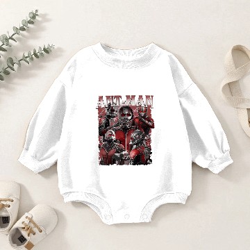 Discover Ant Man 3, Quantumania Baby Romper Sweatshirts, Ant-Man and The Wasp Quantumania Baby Romper Sweatshirts, Ant Man 2023 Baby Romper Sweatshirts