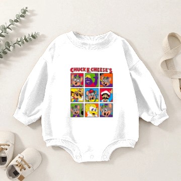 Discover Chuck E Cheese Baby Romper Sweatshirts, Chuck E Cheese Birthday Party Baby Romper Sweatshirts