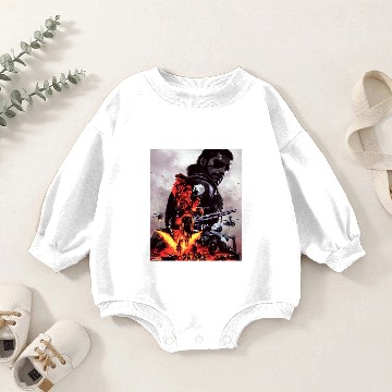 Discover Metal Gear Solid V - The Phantom Pain Graphic Baby Romper Sweatshirts