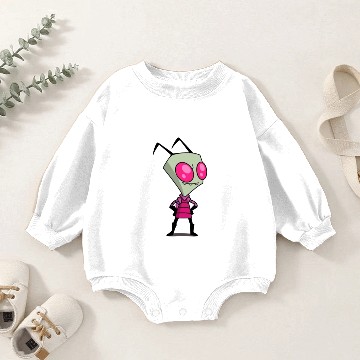 Discover Invader zim (2) Baby Romper Sweatshirts