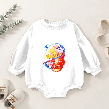 Discover Slayer Demon Anime Graphic Baby Romper Sweatshirts