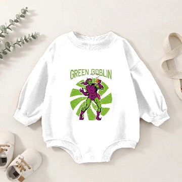 Discover Retro Green Goblin - Spider Man - Baby Romper Sweatshirts