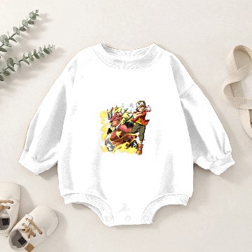 Discover Fire power - Digimon - Baby Romper Sweatshirts