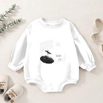 Discover Silver Surfer Vintage Baby Romper Sweatshirts, Silver Surfer Baby Romper Sweatshirts