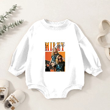 Discover Miley Cyrus 90s Vintage Baby Romper Sweatshirts