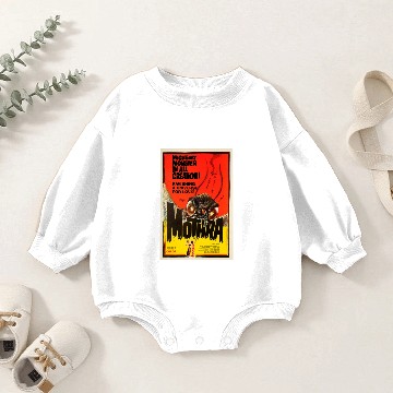 Discover MOTHRA - Poster - Kaiju Apparel - Baby Romper Sweatshirts