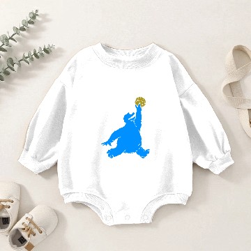 Discover Just Do Eat Cookie Monster Baby Romper Sweatshirts