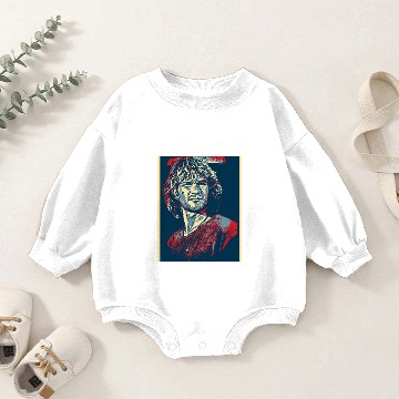 Discover patrick swayze Graphic Baby Romper Sweatshirts