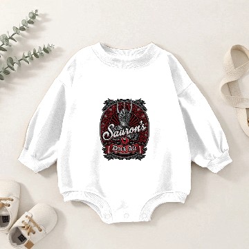 Discover SAURON S DARK ALE Baby Romper Sweatshirts