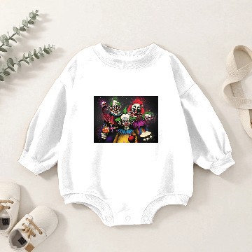 Discover Killer Klowns From Outer Space Baby Romper Sweatshirts