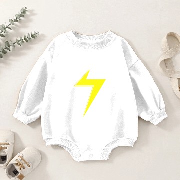 Discover Ms Marvel Bolt Baby Romper Sweatshirts