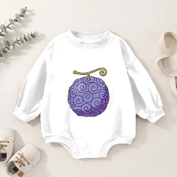 Discover Gomu Gomu no Mi - Devil Fruit Baby Romper Sweatshirts