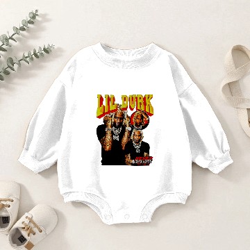 Discover Lil Durk Vintage Baby Romper Sweatshirts