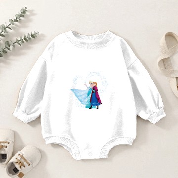 Discover Anna and Elsa | Beautiful Together Baby Romper Sweatshirts
