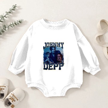 Discover Johnny Depp Baby Romper Sweatshirts