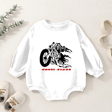 Discover Ghost Rider Baby Romper Sweatshirts