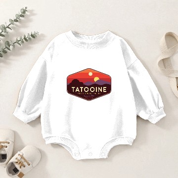 Discover Tatooine Sunset Baby Romper Sweatshirts