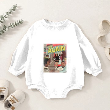 Discover Aaliyah Try Again Baby Romper Sweatshirts