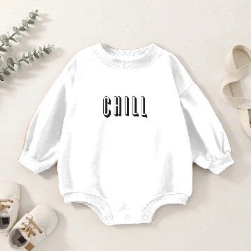 Discover Chill Baby Romper Sweatshirts