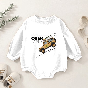 Discover Jon Forde Over Land Baby Romper Sweatshirts