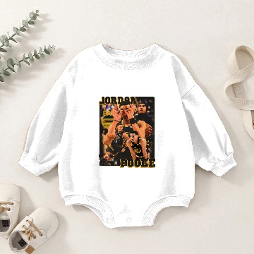Discover Jordan Poole Graphic Baby Romper Sweatshirts