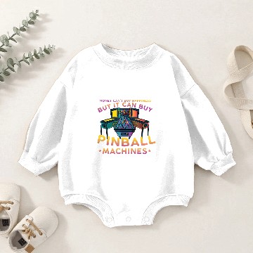 Discover Retro Vintage Arcade Gift - Men or Women Pinball Baby Romper Sweatshirts