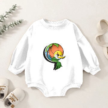 Discover Cuphead - Cagney Carnation - Cuphead - Baby Romper Sweatshirts
