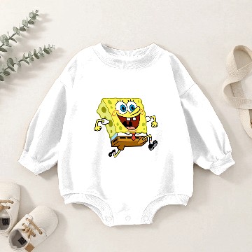 Discover Sponge Bob Baby Romper Sweatshirts