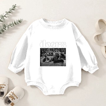 Discover The Doors Unisex Baby Romper Sweatshirts: Collapsed
