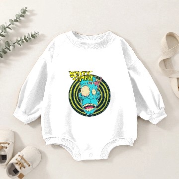 Discover White zombie Baby Romper Sweatshirts