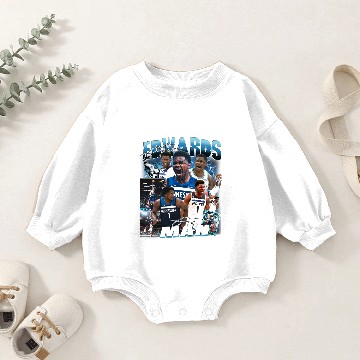 Discover Anthony Edwards Baby Romper Sweatshirts