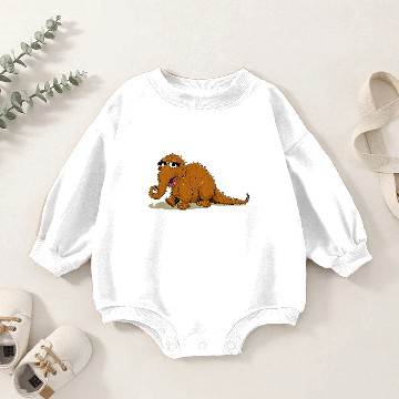 Discover Vintage Snuffleupagus Baby Romper Sweatshirts