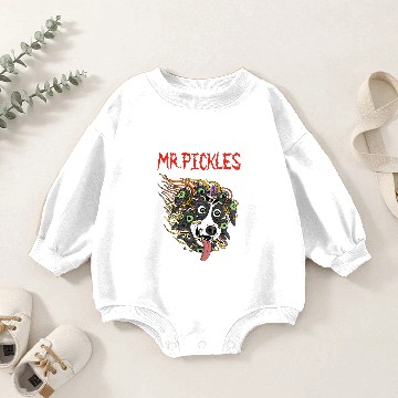 Discover Mr Pickles Thrash-tacular Pickles Baby Romper Sweatshirts