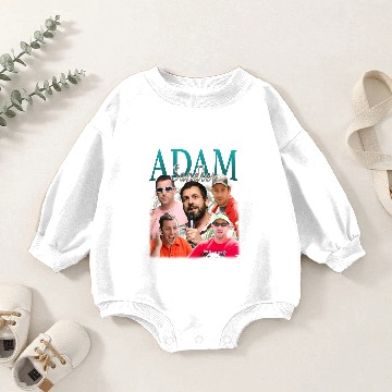 Discover Adam Sandler Vintage Washed Baby Romper Sweatshirts