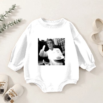 Discover Anthony Bourdain able and Simple Baby Romper Sweatshirts