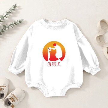 Discover Luffy Shanks One Piece Baby Romper Sweatshirts