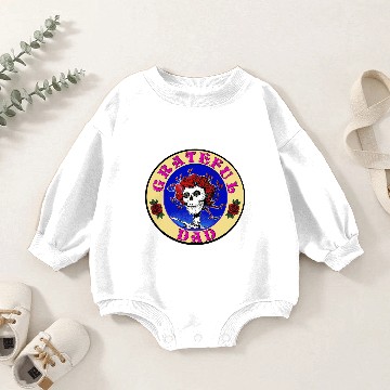 Discover Grateful Dad Baby Romper Sweatshirts