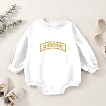 Discover Army Airborne Tab 20162 Baby Romper Sweatshirts