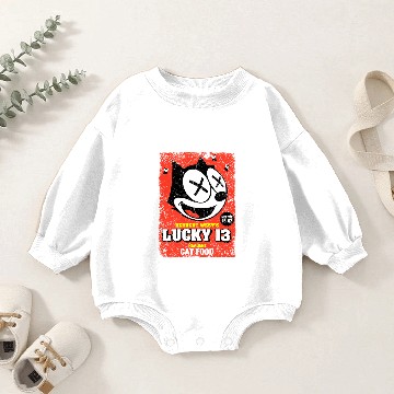 Discover LUCKY 13 Baby Romper Sweatshirts