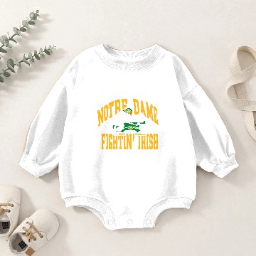 Discover Vintage ND Fighting Irish Baby Romper Sweatshirts