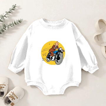 Discover TinTin Adventure Baby Romper Sweatshirts