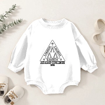 Discover Lambda Lambda Lambda - Revenge Of The Nerds - Baby Romper Sweatshirts