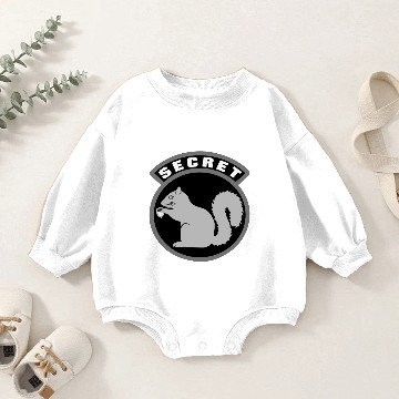 Discover Secret Squirrel Military Intelligence Usaf Patch Baby Romper Sweatshirts