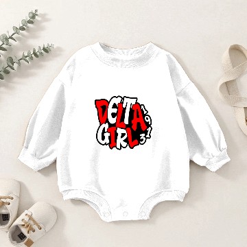 Discover Delta Girl - Delta Sigma Theta - Baby Romper Sweatshirts